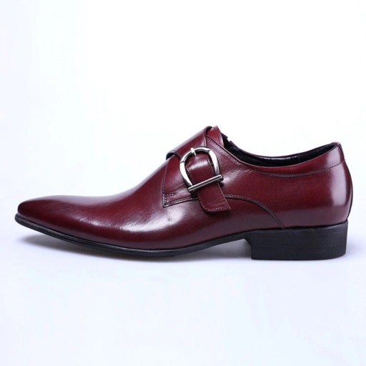 Chaussures de ville pour hommes avec boucle J2171