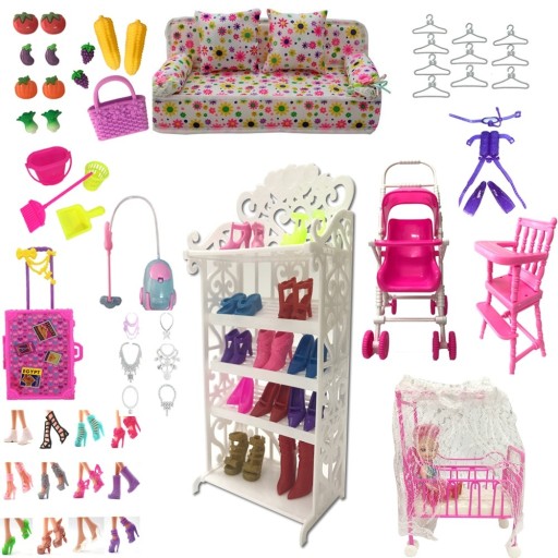 Chaussures et accessoires pour poupée