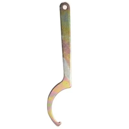 Cheie pentru ajustarea arcurilor 185mm Unelte cu cârlig pentru amortizoarele de suspensie Honda Unelte manuale pentru motociclete Cheie de ajustare pentru arcuri