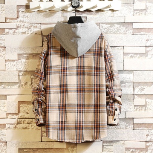 Chemise à capuche pour homme F745