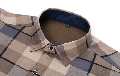 Chemise à carreaux pour homme F510