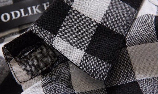 Chemise à carreaux pour homme