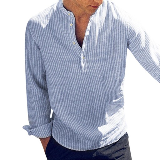 Chemise à rayures pour homme