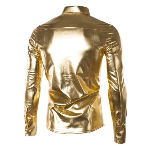 Chemise brillante pour homme
