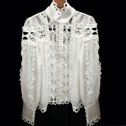 Chemise perforée pour femmes Natasha