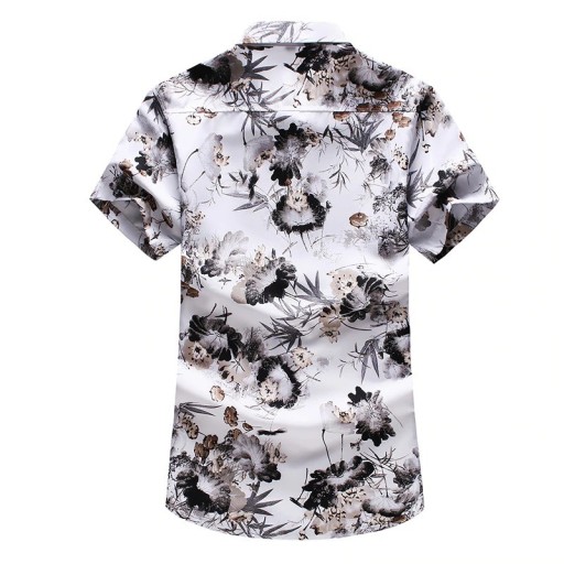 Chemise pour homme à fleurs F602