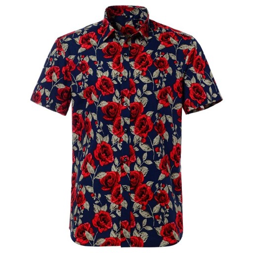 Chemise pour homme à manches courtes F461