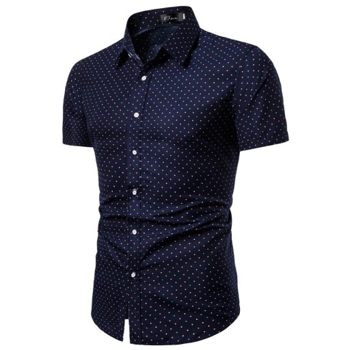Chemise pour homme à manches courtes F474