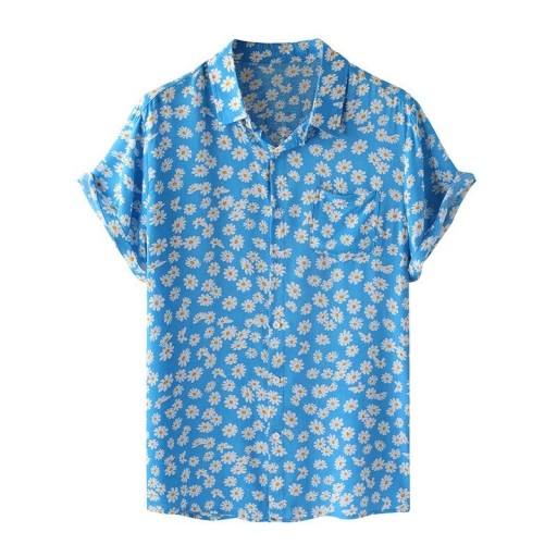 Chemise pour homme à manches courtes F487