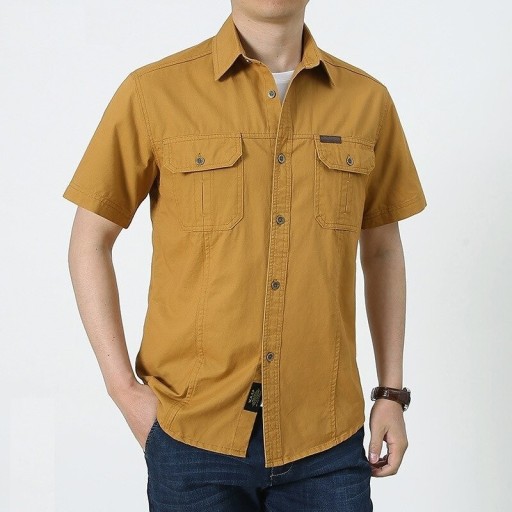 Chemise pour homme à manches courtes F555