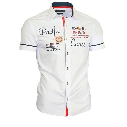 Chemise pour homme à manches courtes F599