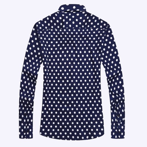 Chemise pour homme à pois F777