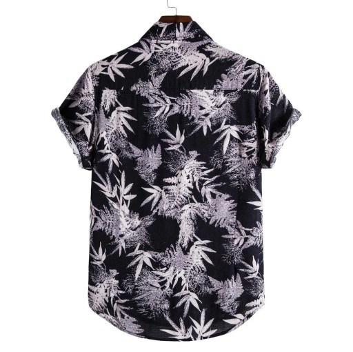 Chemise pour homme avec des feuilles F750