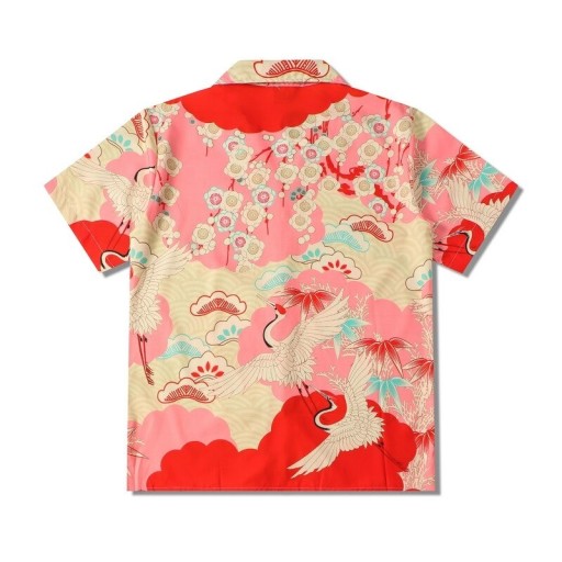 Chemise pour homme avec des oiseaux F793