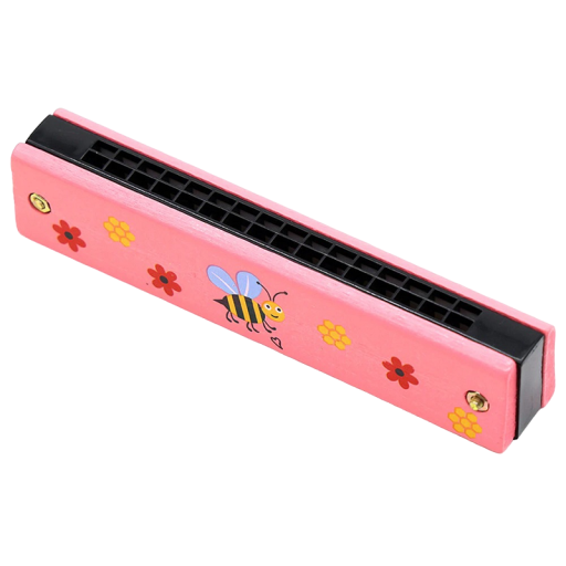 Children's Blow Harmonica with Animal Motif