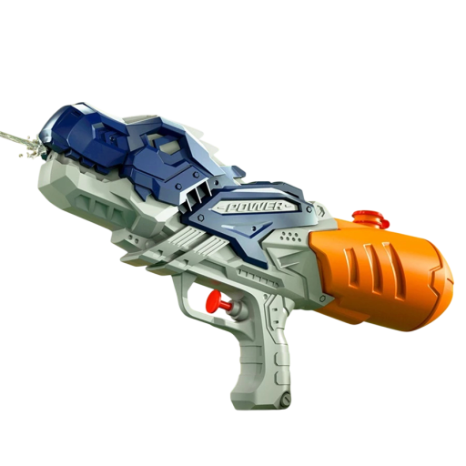Children's Dinosaur-Shaped Water Gun 35 × 17.5 cm Plastic Spraying Toy for Outdoor Summer Water Games