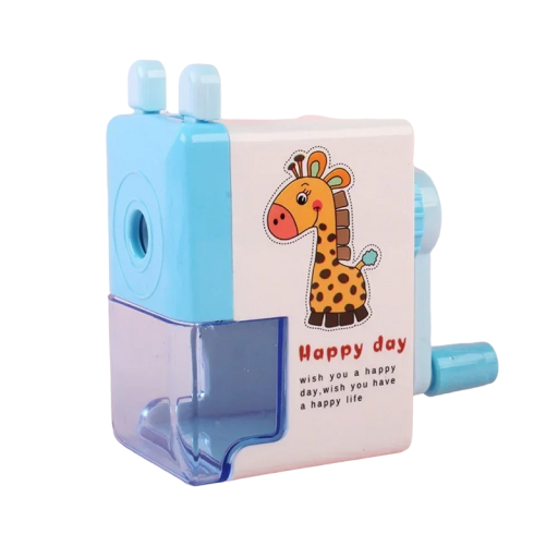 Children's Pencil Sharpener Manual Sharpener for Kids Mechanical Pencil Sharpener with Animals 8 x 5 x 4 cm