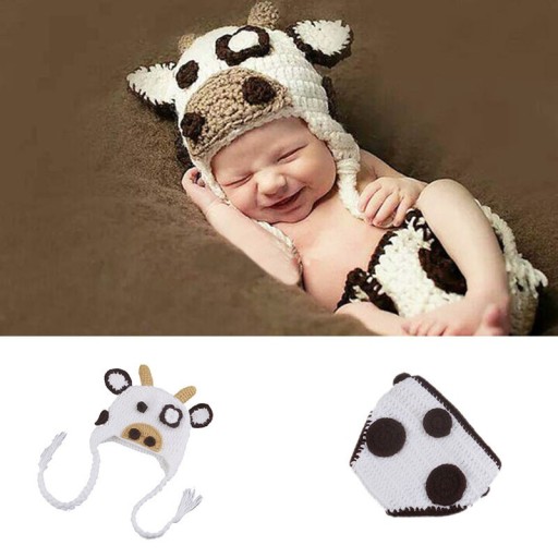 Children's Photography Costume Cow