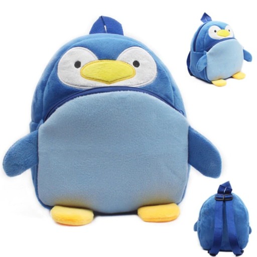 Children's Plush Backpack PENGUIN
