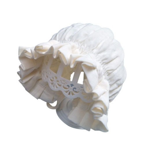 Children's Retro Bonnet with Ruffles