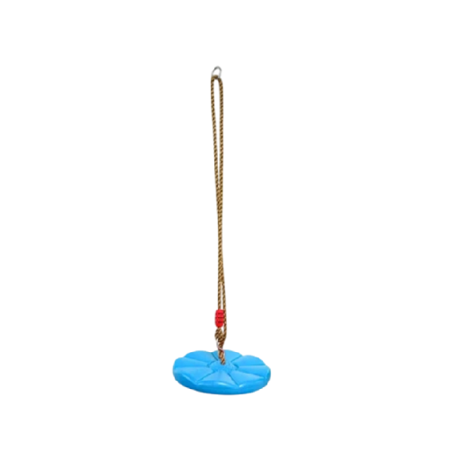 Children's Swing with a Disc Diameter 27 cm PP/PE Adjustable Height 90-170 cm for the Garden and Outdoor Play