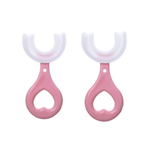 Children's U-Shaped Toothbrush 2-6 Years 2 Pcs