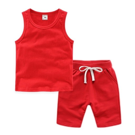 Children's Vest and Shorts L1154