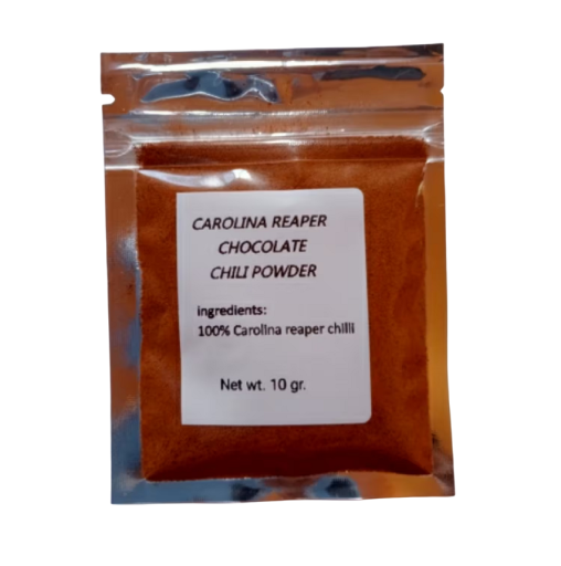 Chile en polvo Carolina Reaper Chocolate Chile en polvo molido 10 g