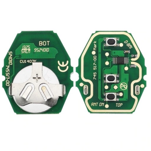 Chip de controlo para chave de carro BMW