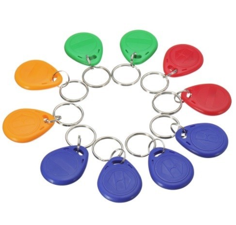 Chip RFID (confezione da 10 pezzi), Frequenza: 125KHz