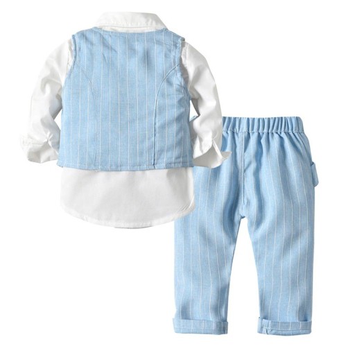 Chlapčenská košeľa, vesta a nohavice L1640