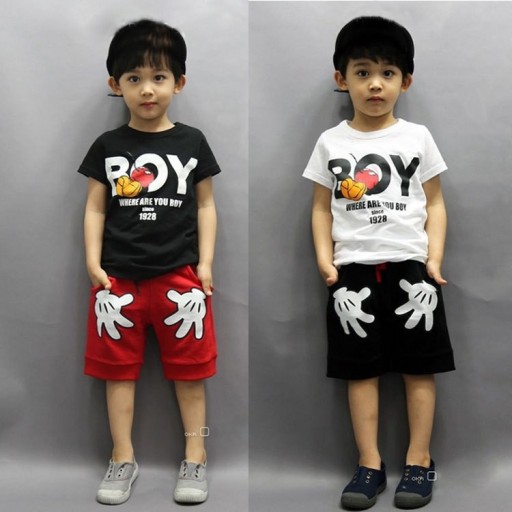 Chlapčenská súprava - tričko a šortky J1334