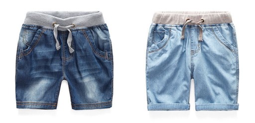 Chlapčenské džínsové kraťasy J1323