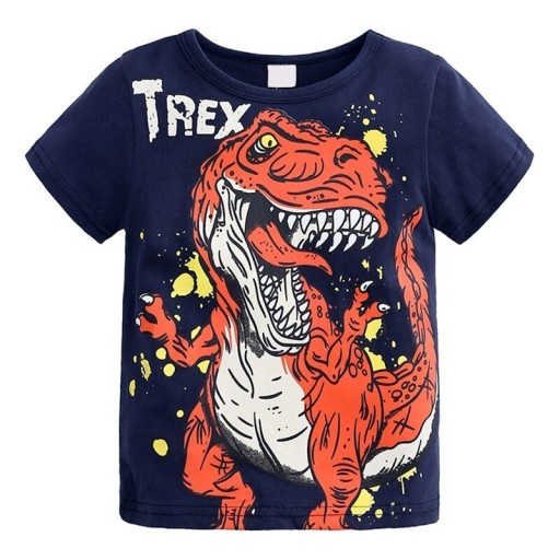 Chlapčenské tričko s dinosaurom B1450
