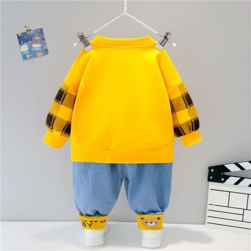 Chlapčenský sveter a nohavice L1624