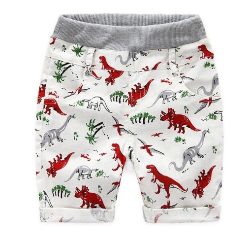 Chlapecké šortky s potlačou dinosaurov J1329