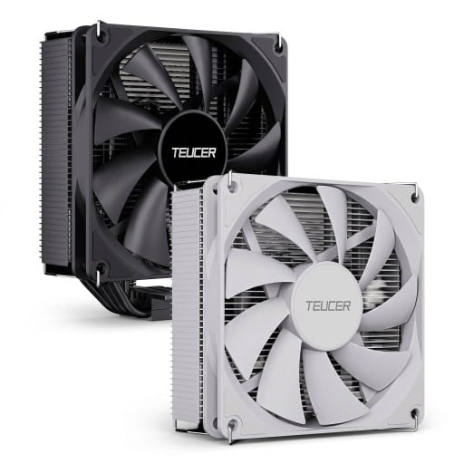 Chłodzenie CPU TEUCER UT45 TDP 130 W Niski profil 45 mm Wymiary 95 x 92 x 45 mm Rury cieplne i wentylator Do obudów ITX i małych komputerów