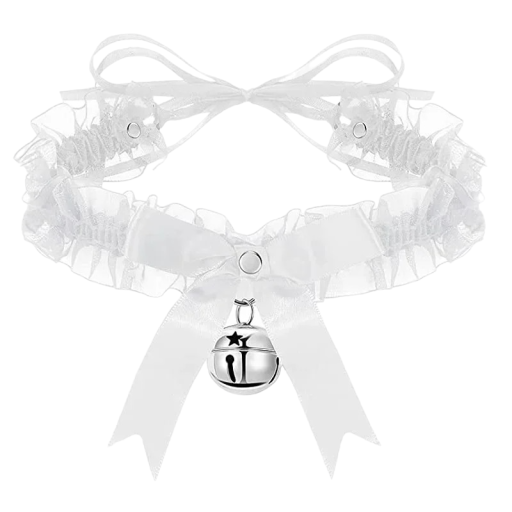 Choker feminino com sininho