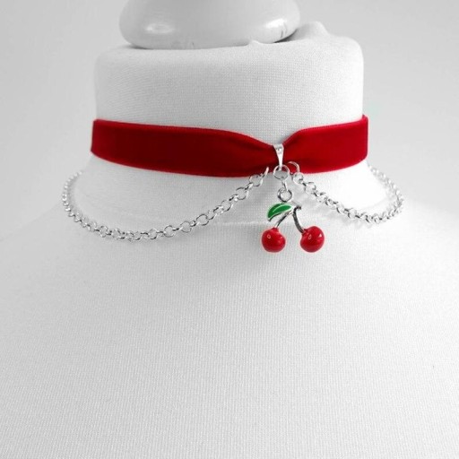 Chokerketting voor dames met hangers