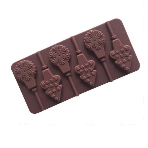 Chokolade jule slikkepind form