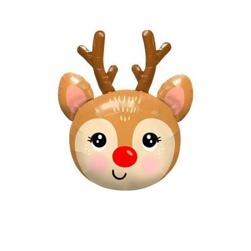 Christmas Foil Balloon Reindeer
