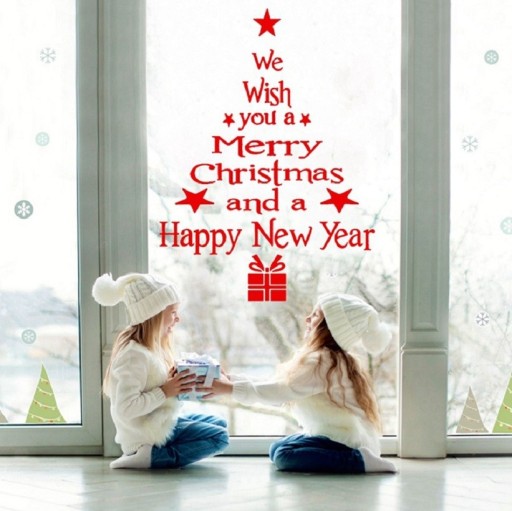 Χριστουγεννιάτικη διακόσμηση για παράθυρο