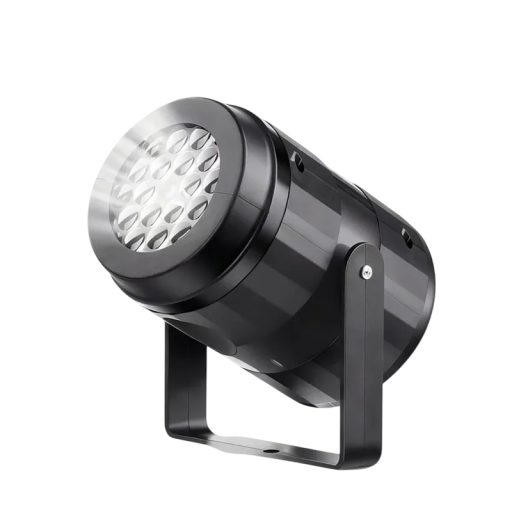 Χριστουγεννιάτικος λέιζερ προβολέας 10,6 x 7,5 εκ. LED φωτεινό εφέ με λευκές νιφάδες χιονιού Εξωτερική και εσωτερική διακόσμηση για τα Χριστούγεννα