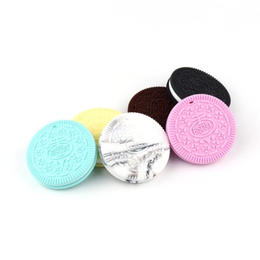 Chupeta para bebés em forma de bolacha J2876