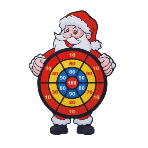Cible en velcro de Noël