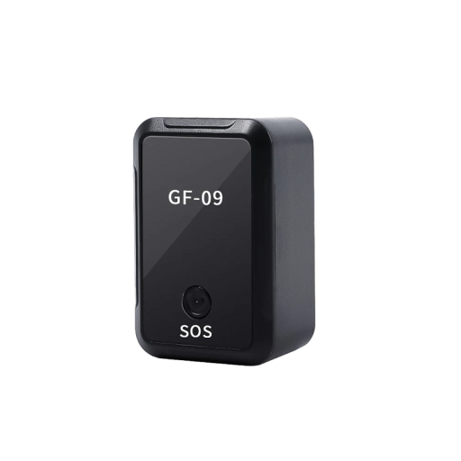 Čierny GPS lokátor GF-09 Lokátor na kľúče Kompaktná veľkosť