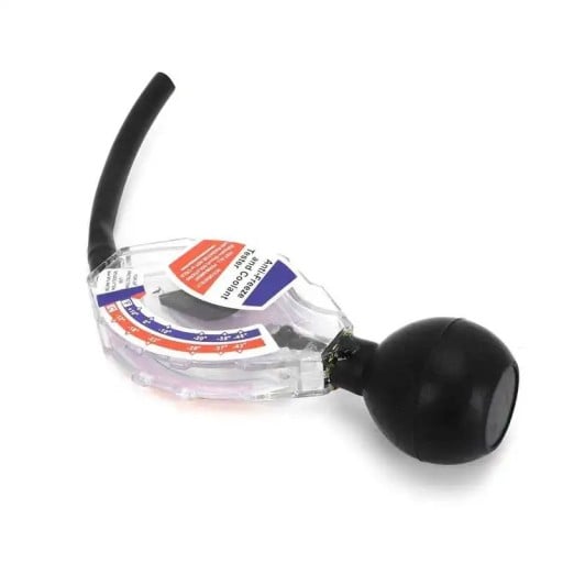 Cifernik densitetsmåler til test af frostbeskyttelse og kølevæske til bilen måling af frysepunkt °C og °F plast og gummi 23 x 15 x 5 cm sort