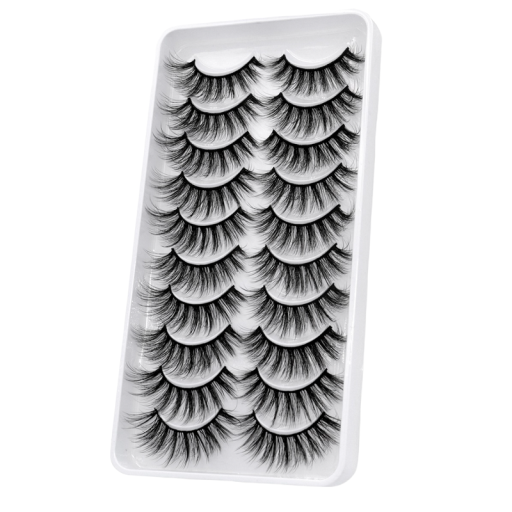 Cils en vison artificiel 10 paires 3D