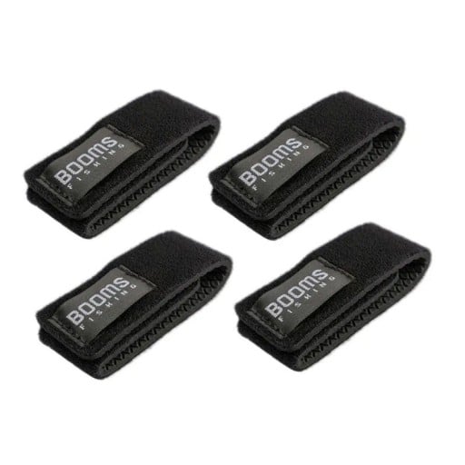 Cinghie di fissaggio con velcro per canne 4 pz Cinghie rigide per il fissaggio delle canne da pesca Cinghie regolabili per il fissaggio