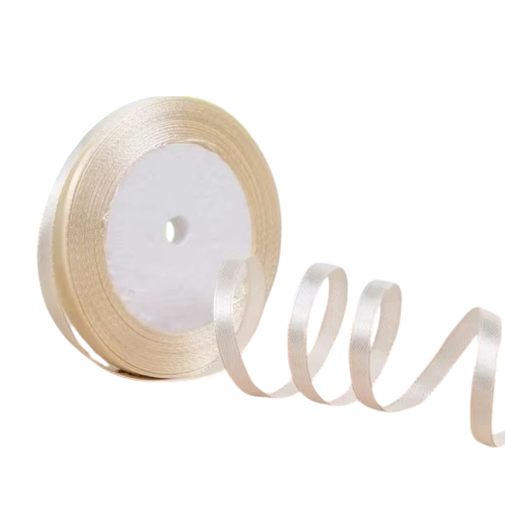 Cinta 6 mm 22 m Cinta decorativa Cinta de raso para envolver regalos Creación creativa Cinta decorativa para decoración de bodas Hecho a mano